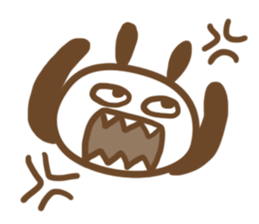 Simple Rabbit :3 sticker #9031143