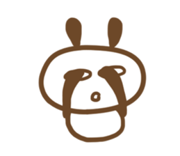 Simple Rabbit :3 sticker #9031154