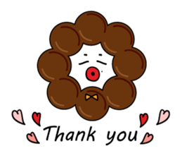 Tasty doughnuts sticker #9031522