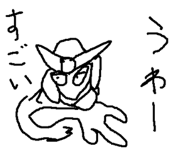 hero man sticker #9031558