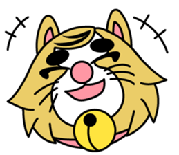 side-part cat sticker #9031778