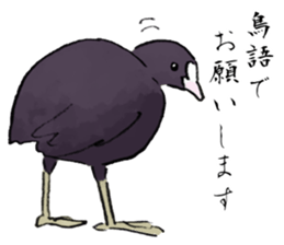 Winter birds sticker #9031850