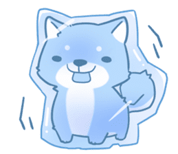 tibi shibainu Sticker( no language ver) sticker #9032080