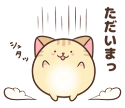 Very round cat 2 sticker #9032149