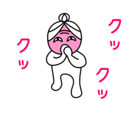 child grandmother sticker #9032833