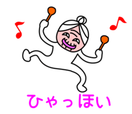 child grandmother sticker #9032852