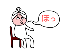 child grandmother sticker #9032855