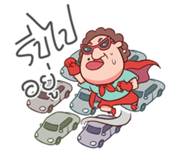 Auntie Hero by PageMaNudPa sticker #9032887