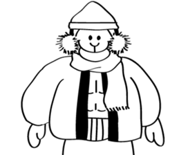 muscle builder of monkey sticker #9032989