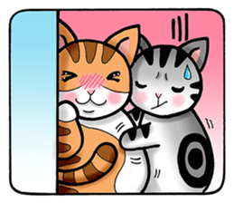 Poker face & Piggy cat Part2 sticker #9033032
