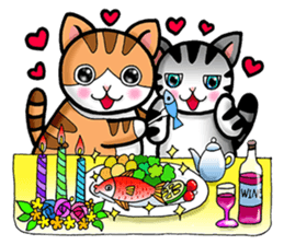 Poker face & Piggy cat Part2 sticker #9033034