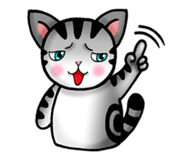 Poker face & Piggy cat Part2 sticker #9033035