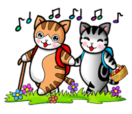 Poker face & Piggy cat Part2 sticker #9033036