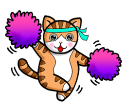 Poker face & Piggy cat Part2 sticker #9033038