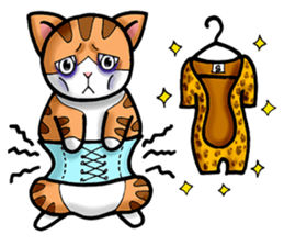 Poker face & Piggy cat Part2 sticker #9033039