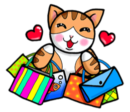 Poker face & Piggy cat Part2 sticker #9033040