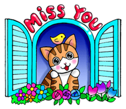 Poker face & Piggy cat Part2 sticker #9033041