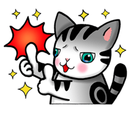 Poker face & Piggy cat Part2 sticker #9033046