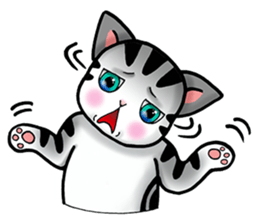 Poker face & Piggy cat Part2 sticker #9033049