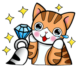 Poker face & Piggy cat Part2 sticker #9033050