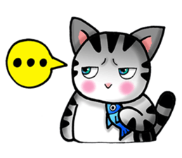 Poker face & Piggy cat Part2 sticker #9033056