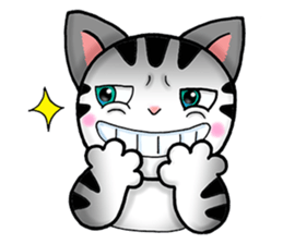 Poker face & Piggy cat Part2 sticker #9033070