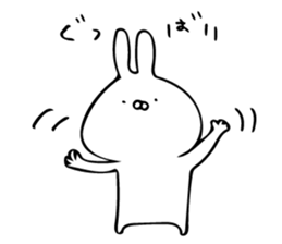 just a rabbit (polite ver.) sticker #9033114