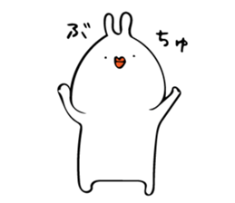 just a rabbit (polite ver.) sticker #9033125