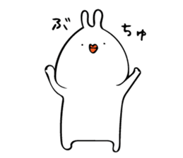just a rabbit (polite ver.) sticker #9033125