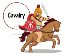 One Day A Certain Gladiator-eng sticker #9033365