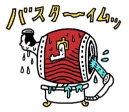 Japanese drum Sticker sticker #9033455