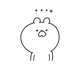 The smile of bear sticker #9033494