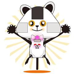 Plastic shopping bag rabbit -4