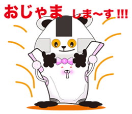 Plastic shopping bag rabbit -4 sticker #9033521