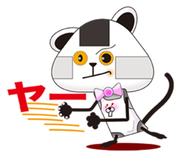 Plastic shopping bag rabbit -4 sticker #9033524