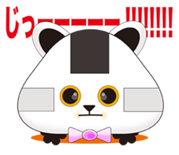 Plastic shopping bag rabbit -4 sticker #9033527