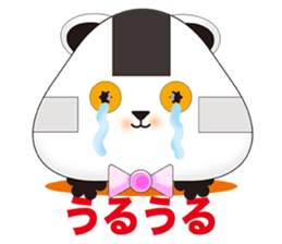 Plastic shopping bag rabbit -4 sticker #9033528