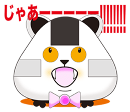 Plastic shopping bag rabbit -4 sticker #9033529