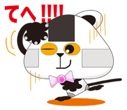 Plastic shopping bag rabbit -4 sticker #9033535