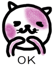 Cute cat Thai and Japanese sticker #9034423