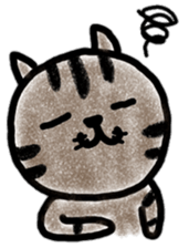 Cute cat Thai and Japanese sticker #9034429