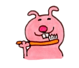 Animal our front teeth sticker #9034912