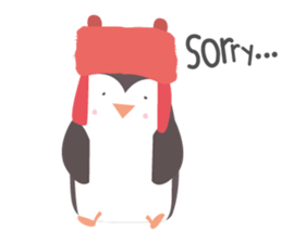 Little French Pingu sticker #9035201