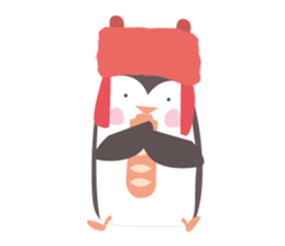 Little French Pingu sticker #9035203