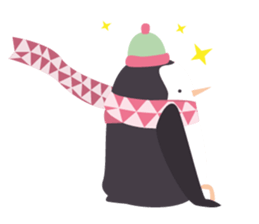 Little French Pingu sticker #9035204