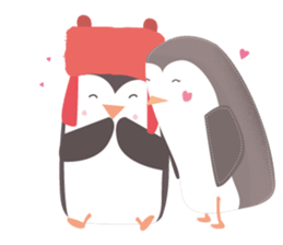 Little French Pingu sticker #9035206