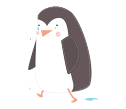 Little French Pingu sticker #9035208