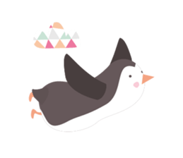 Little French Pingu sticker #9035211