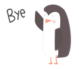 Little French Pingu sticker #9035213