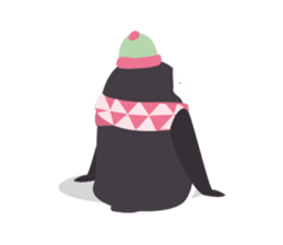 Little French Pingu sticker #9035216
